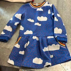 Mini Boden, cloud dress.  Size 2-3